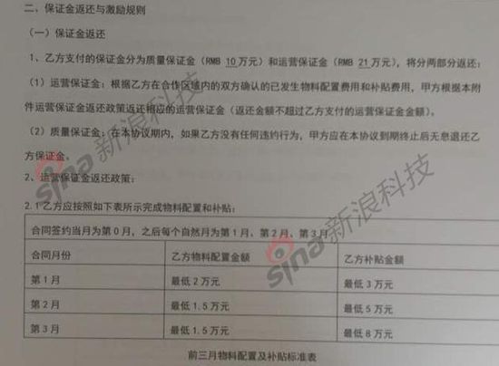 百度外卖协议中，明确规定了代理商需要完成的前期投入